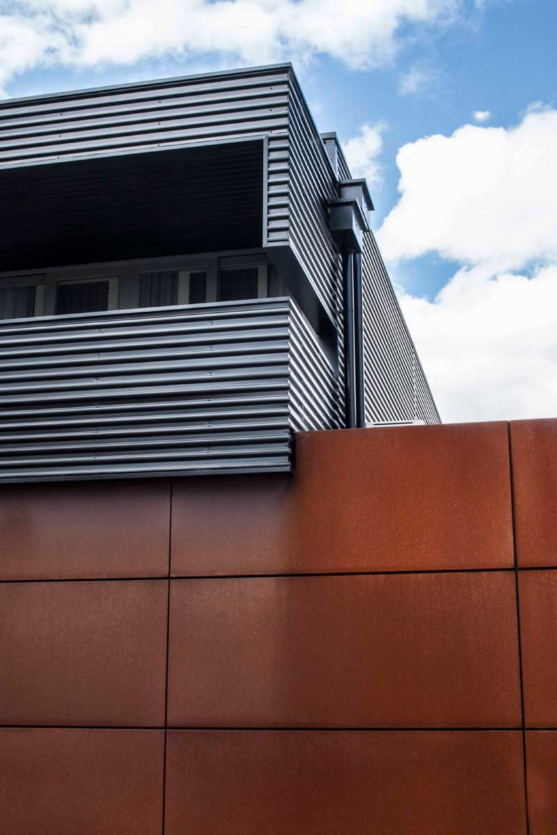 New Street features Cassette Panel cladding by Metal Cladding Systems